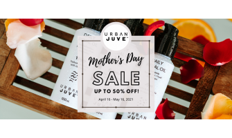 Urban Juve is now offering up to 50% for Mother's Day