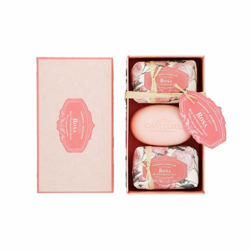 CASTELBEL Rose Soap Set 