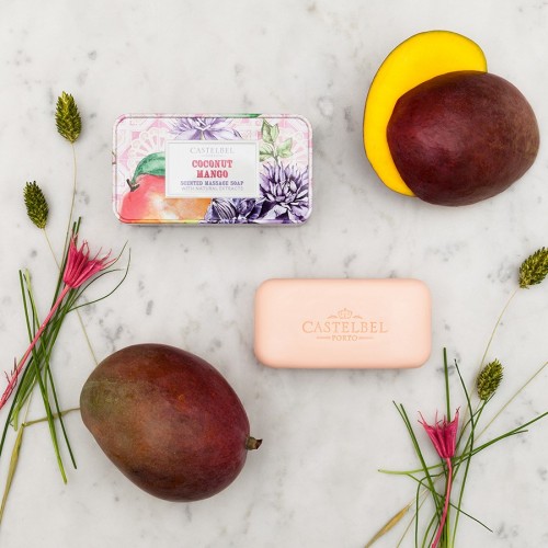 Castelbel Smoothie Coconut Mango Soap and Body Butter Set 