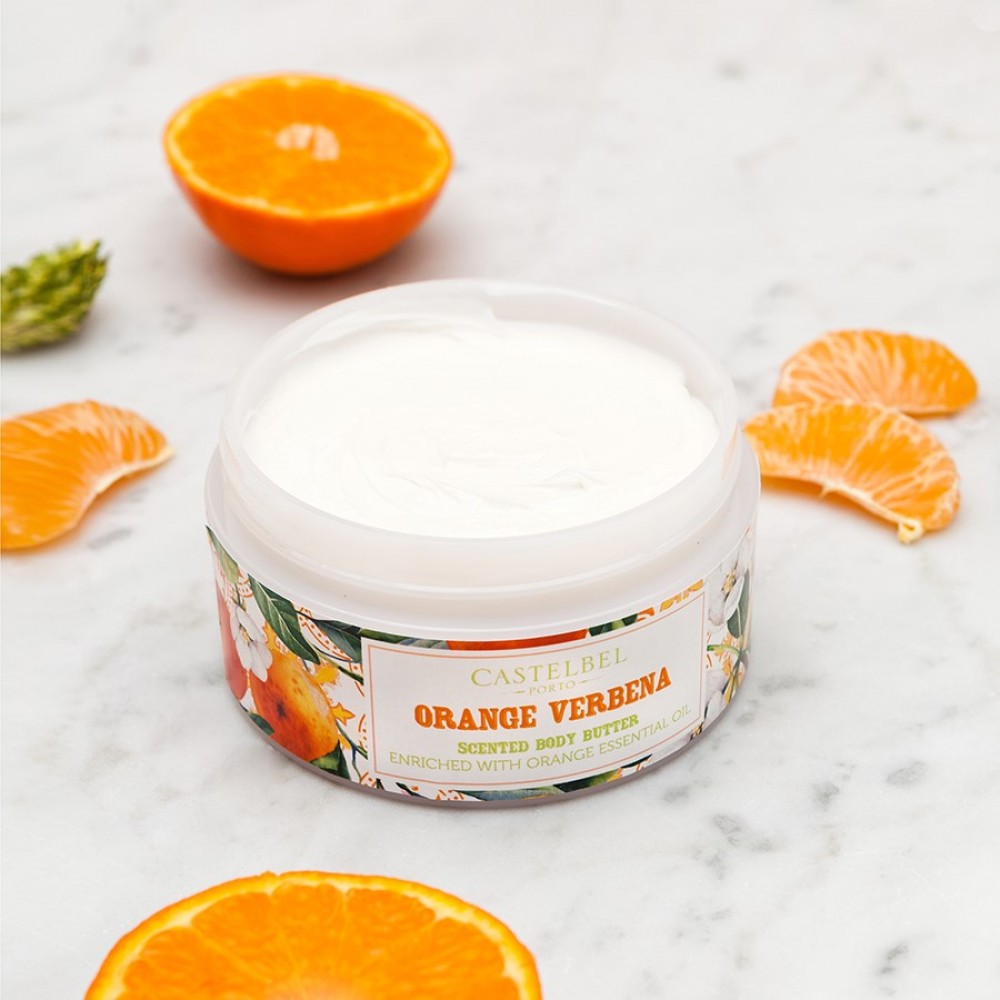 Castelbel Smoothie Orange Verbena Soap and Body Butter Set 