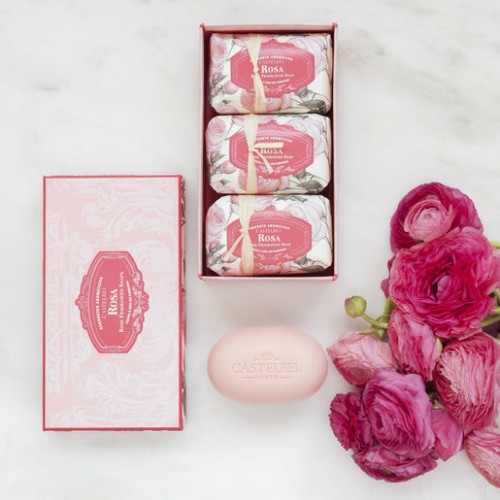 CASTELBEL Rose Soap Set 