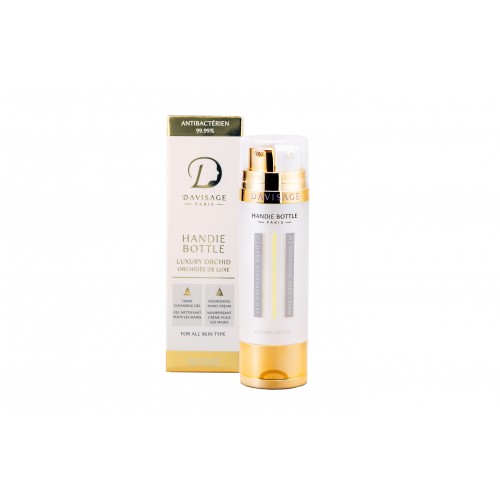 DAVISAGE Handie Bottle (Alcohol Hand Sanitizer & Nourishing Hand Cream)