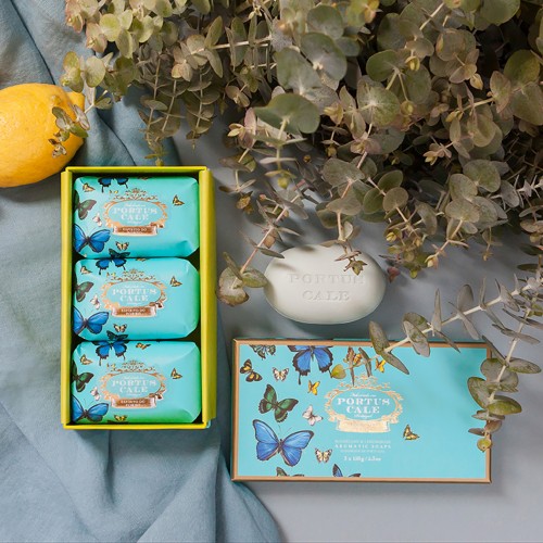 Portus Cale Butterfly Soap Set