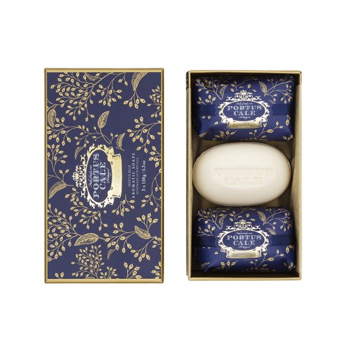 Portus Cale Festive Blue Soap Set