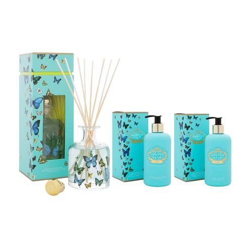 Portus Cale Butterfly Diffuser & Body Care Set 