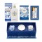 Portus Cale Gold & Blue Candle Set