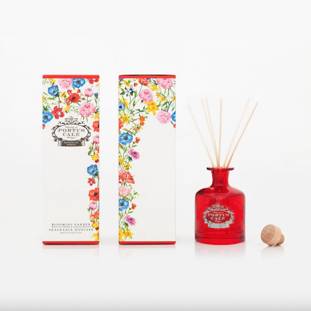Portus Cale Blooming Garden Reed Diffuser   Red  100ml 