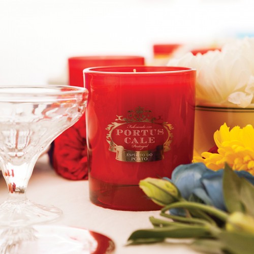 Portus Cale Blooming Garden Aromatic Candle Red - 210g