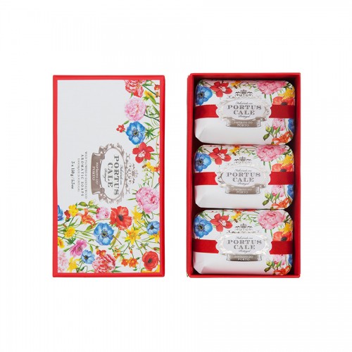 Portus Cale Blooming Garden Soap Set  