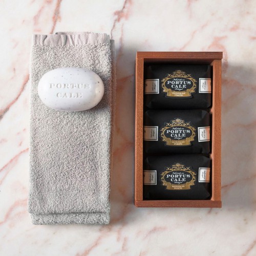 Portus Cale Ruby Red Soap Set 