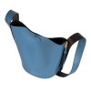 BIKER STARLET Reversible Bucket Bag Cerulean Blue/Chocolate 
