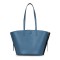 BIKER STARLET Reversible Shopper Bag Cerulean Blue/Chocolate
