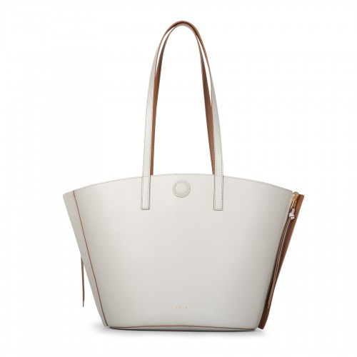 BIKER STARLET Reversible Shopper Bag Cream/Tan Brown