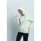 GINGER STYLE Hoodie with Detachable Plastic Shield - Green (Free HK Shipping) 