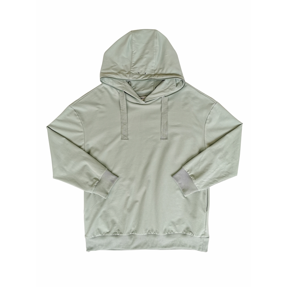GINGER STYLE Hoodie with Detachable Plastic Shield - Green (Free HK Shipping) 