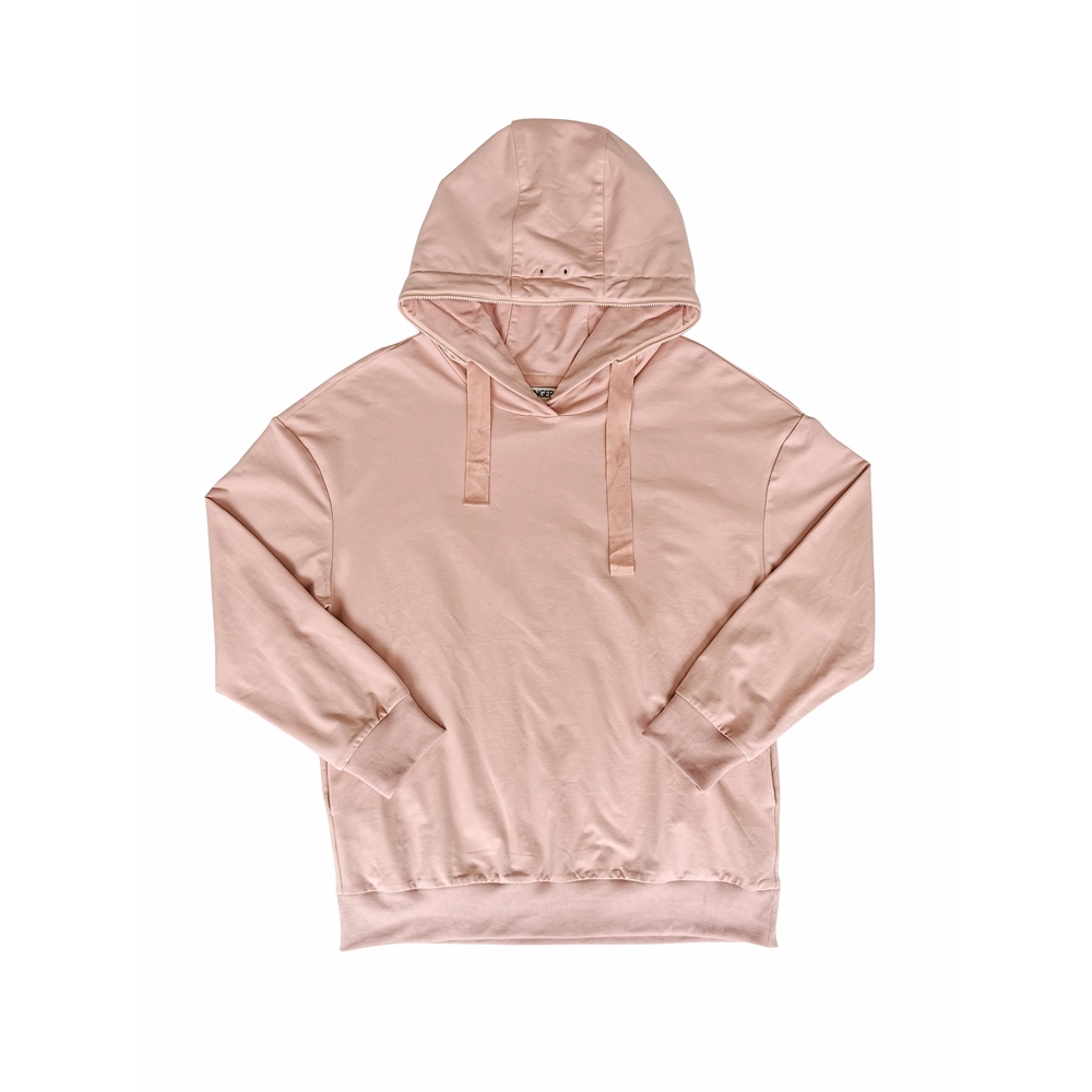 GINGER STYLE Hoodie with Detachable Plastic Shield - Pink (Free HK Shipping) 