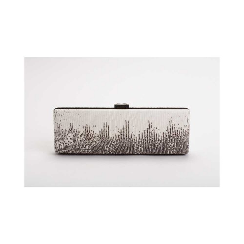 Jennifer Mak Linda Lizard Box Clutch