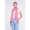 Yi-Ming DISNEY Mickey Hera Chiffon Scarf (Fuchsia)