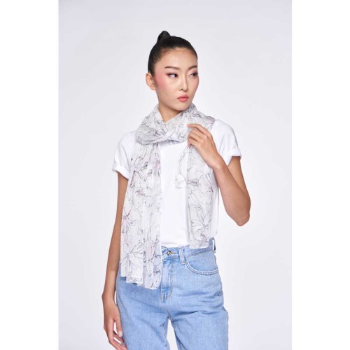 Yi-Ming DISNEY Mulan Hera Chiffon Scarf (Soft Pink)