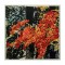 POMO Chinese Painting - Flame Red Bougainvilleas