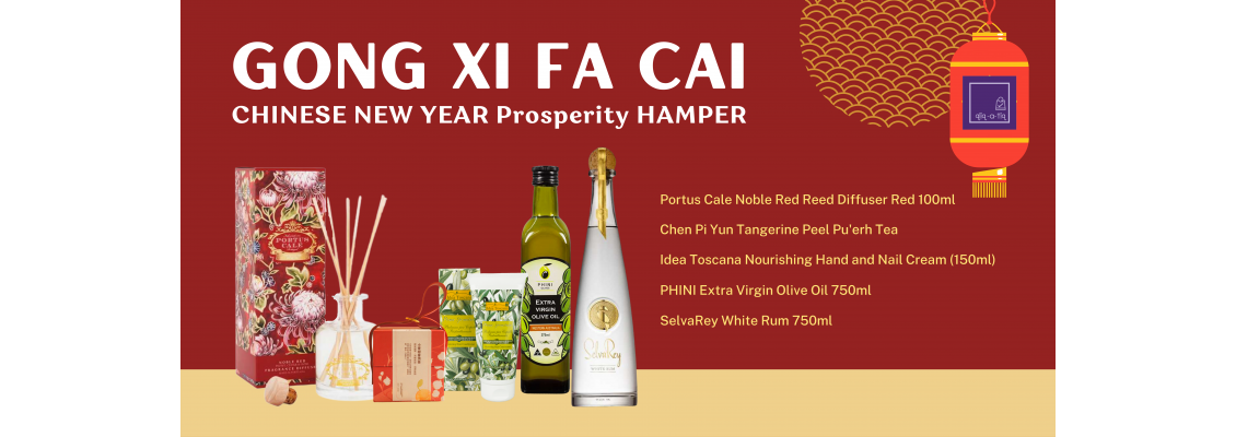 The Chinese New Year Prosperity Hamper is now available on qliq-a-tiq!